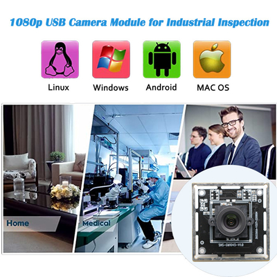 Module zéro de caméra d'USB de déformation 1080p AR0234 pour l'inspection industrielle