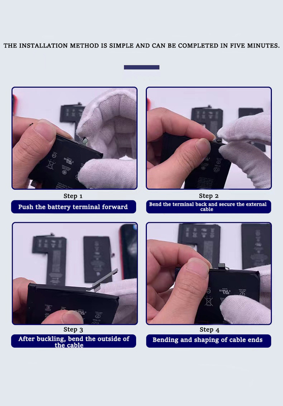 Batterie tableau de données flexible câble est adapté pour iPhone 11 12 13 Pro Max batterie pour réparer automatiquement entièrement la santé