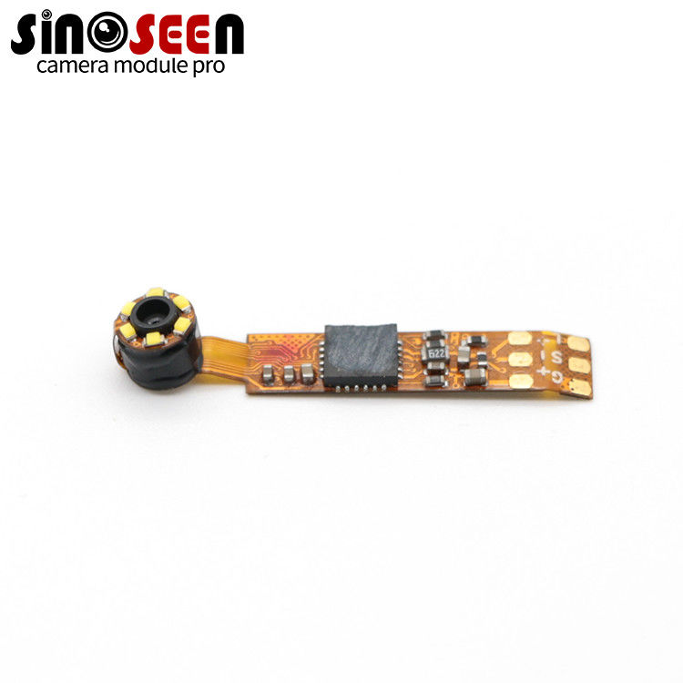 Le module minuscule 1/10 de caméra de récolteuse visuelle d'oreille avancent la carte PCB petit à petit flexible avec 6 LED