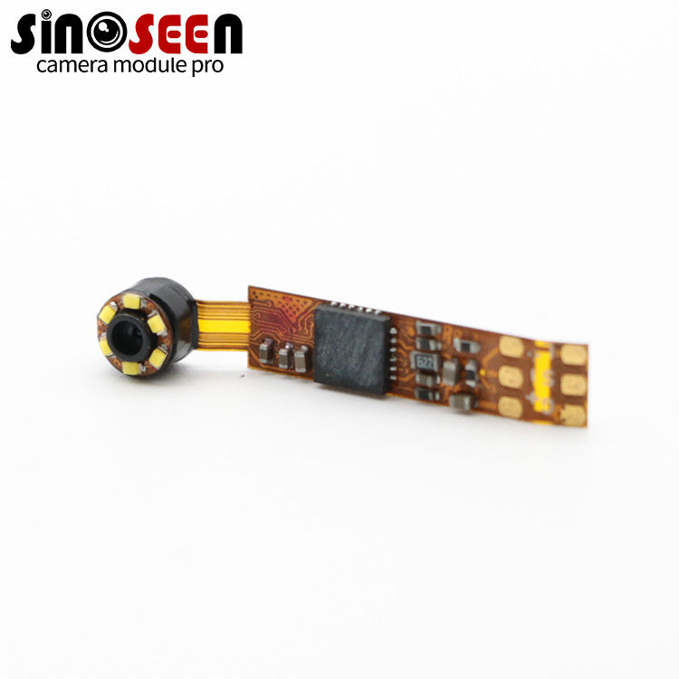 Le module minuscule 1/10 de caméra de récolteuse visuelle d'oreille avancent la carte PCB petit à petit flexible avec 6 LED