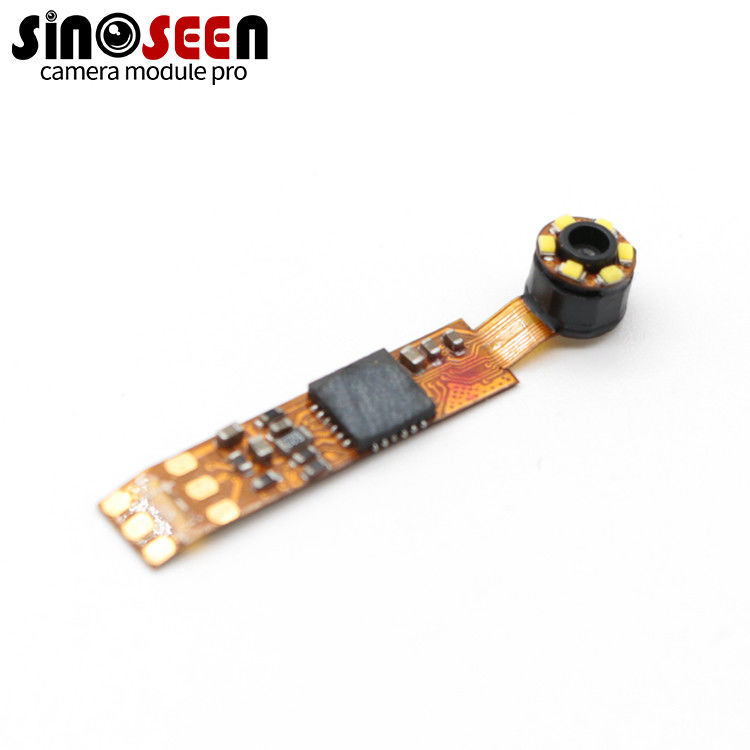 Le module minuscule 1/10 de caméra de récolteuse visuelle d'oreille avancent la carte PCB petit à petit flexible avec 6 LED